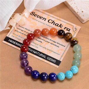 Seven Chakra Stones - Improve your spiritual, physical and mental health -10mm